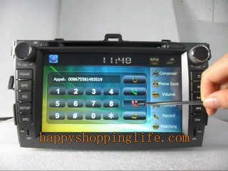 Tải video: Autoradio GPS Toyota, Autoradio Multimédia Toyota, lecteur DVD Toyota