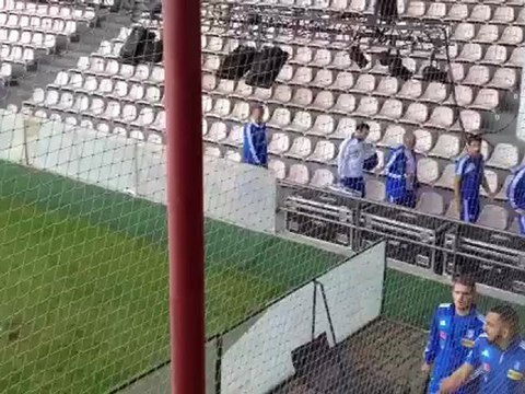 Άφιξη διεθνών στο γήπεδο για προπόνηση (Λετονία)