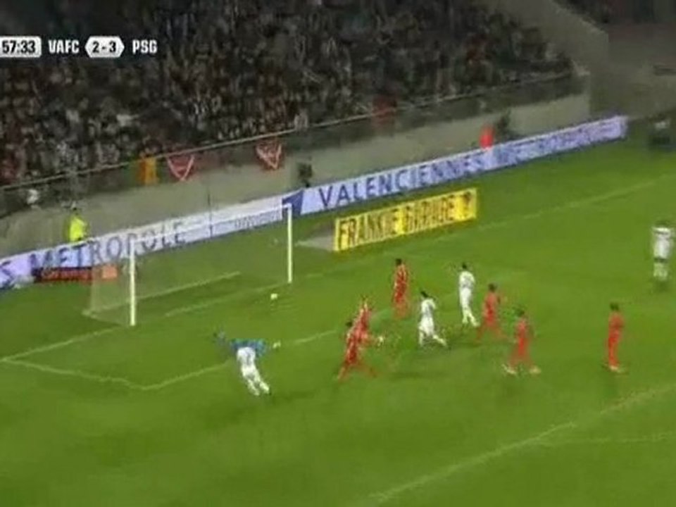 Valenciennes - PSG 2012 résumé