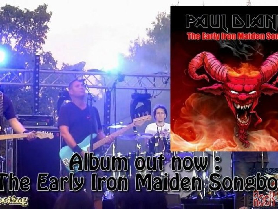 PAUL DI ANNO ROCK KNIGHTS  Remember Tomorrow 25/08/2012 (ex Iron Maiden)