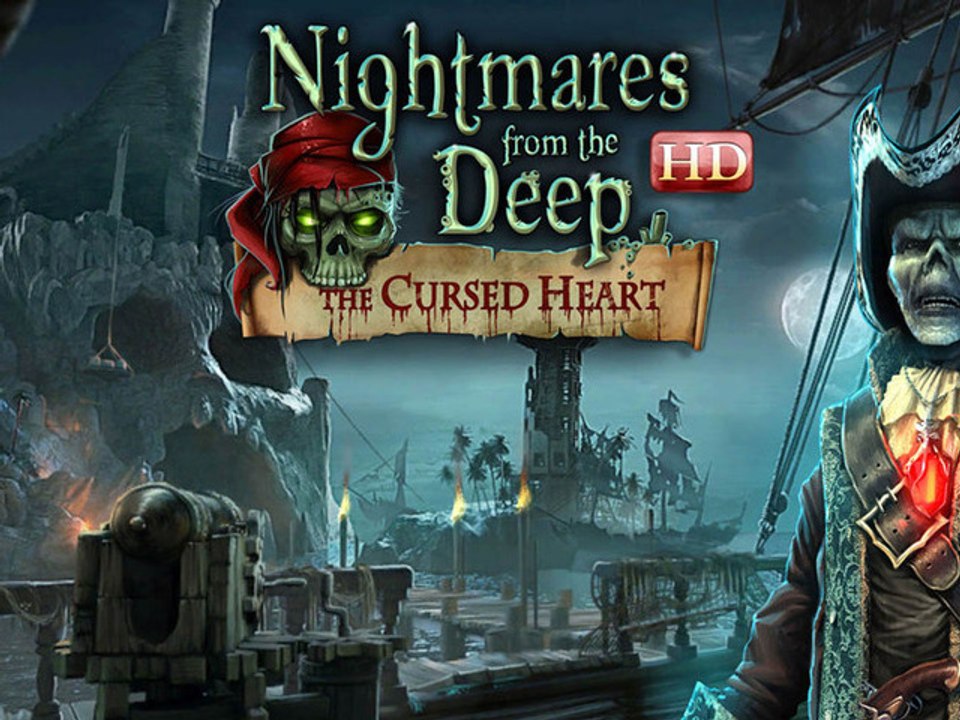 CGRundertow NIGHTMARES FROM THE DEEP: THE CURSED HEART for iPad Video Game Review