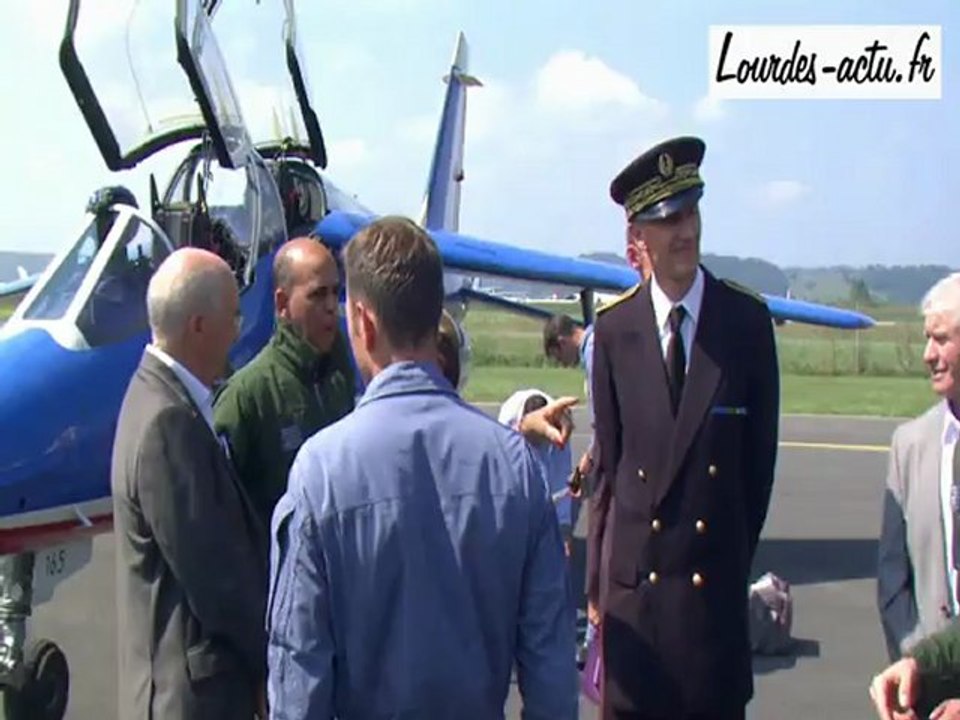 Viste de Kader ARIF Ministre des anciens combattants à Tarbes-Ossun-Lourdes
