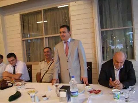 Kaymakam İdris Akbıyık'ın Müftü Hüseyin Duranın veda yemeğindeki Konuşması