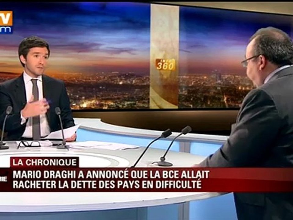 Mario Draghi a annoncé que la BCE allait racheter la dette des pays en difficulté