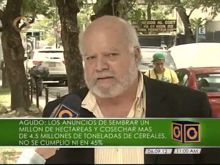Experto agroalimentario asegura que hay escasez de alimentos porque la inflación está represada
