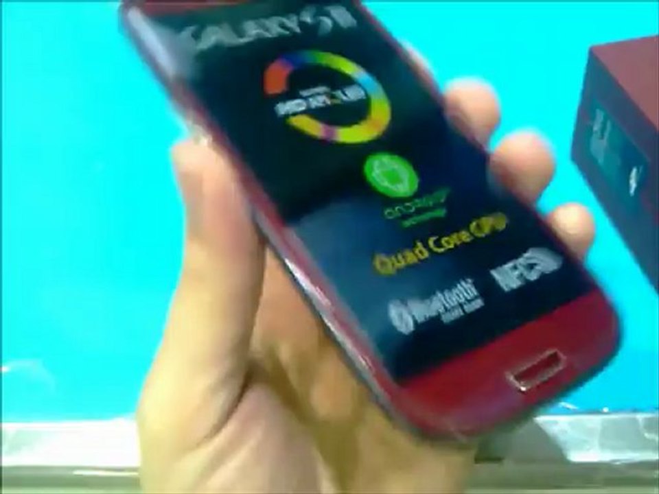 Samsung Galaxy S3 Red color (Garnet Red color)