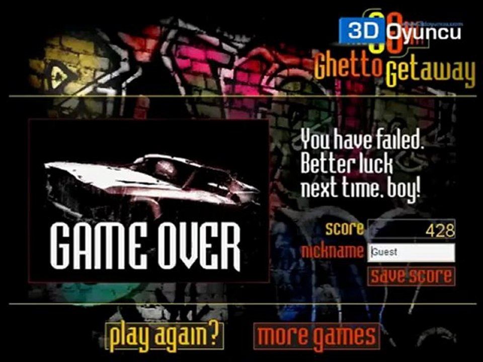 3D Polisten Kaçış - 3D Oyunlar