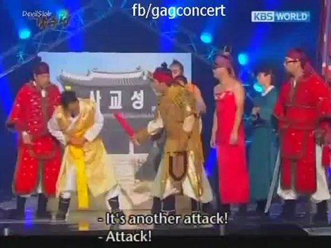 Castle Gamsu Gag Concert E658 ( ENGSUB) 25 August 2012@kbsw