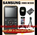 SPECIAL DISCOUNT Samsung HMX-W300 Waterproof HD Pocket Camcorder Yellow   4GB Micro SD   Flexible Mini Tripod   Accessory Kit