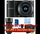 SPECIAL DISCOUNT Samsung NX1000 Smart Wi-Fi Digital Camera (Black) Double Lens Bundle With 20-50 mm And 50-200mm Lenses