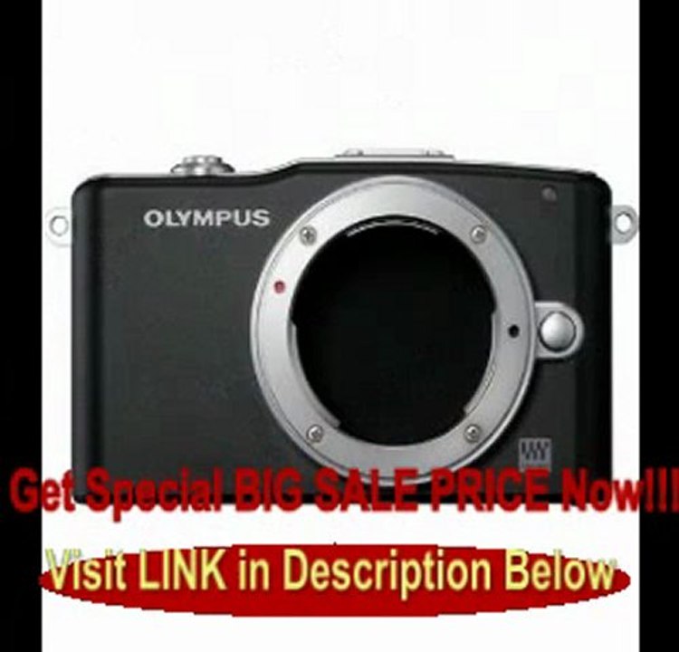 BEST PRICE Olympus PEN Mini E-PM1 12.3MP Interchangeable Micro 4/3 Digital Camera Body with CMOS Sensor, 3-inch LCD
