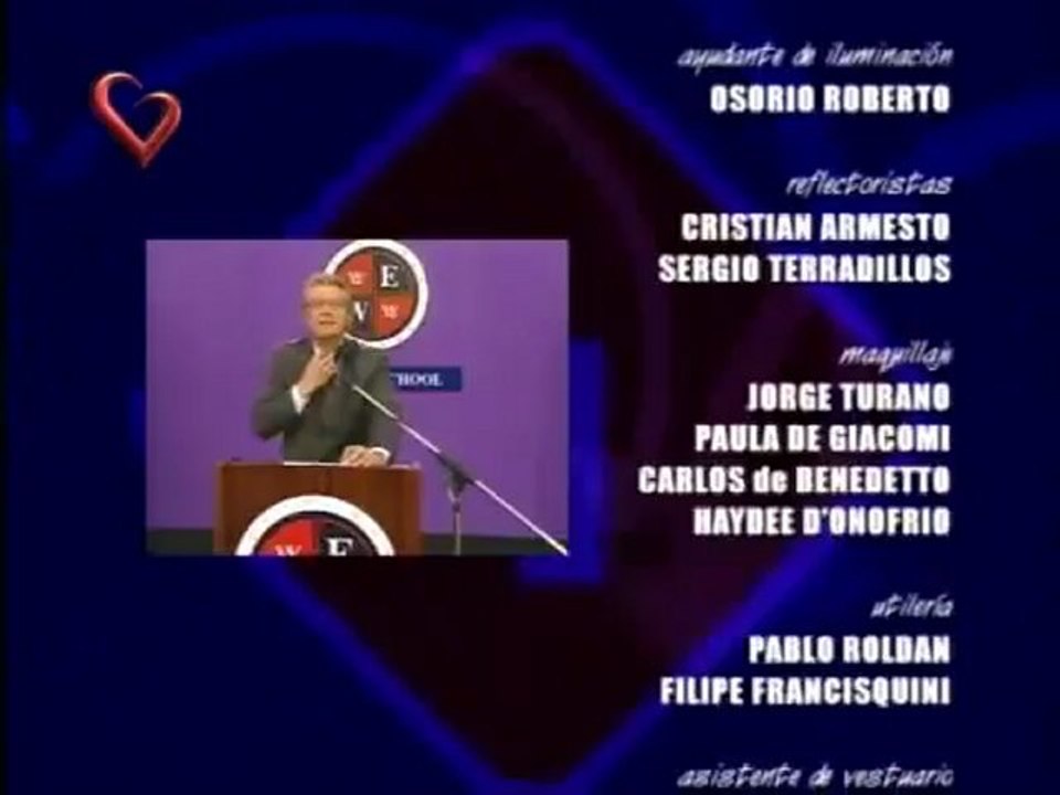 Rebelde Way 1, blooper