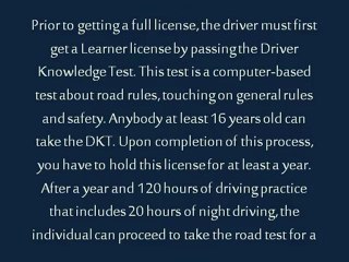 Getting a Driver’s License in Sydney