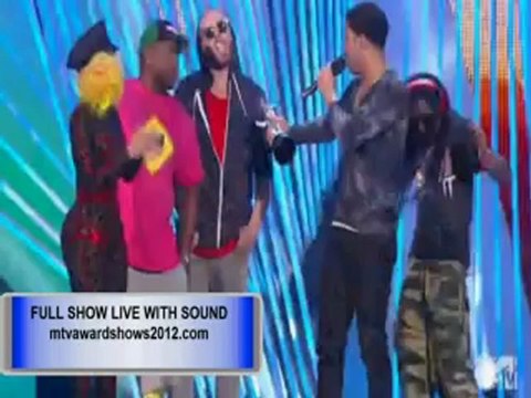 Drake and Lil Wayne VMA 2012 acceptance speech