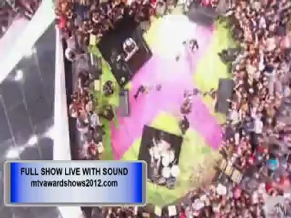 Green Day VMA 2012 performance