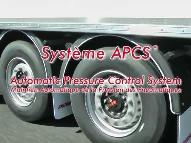 FRUEHAUF APCS - Automatic Pressure Control System - Système de gonflage  automatique des pneus - Vidéo Dailymotion