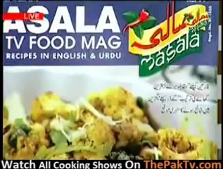 Dawat with Chef Zakir On Masala Tv - 7th September 2012 - Part 2