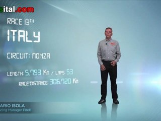 Autosital - Le grand prix d'Italie 2012 du point de vue des pneumatiques