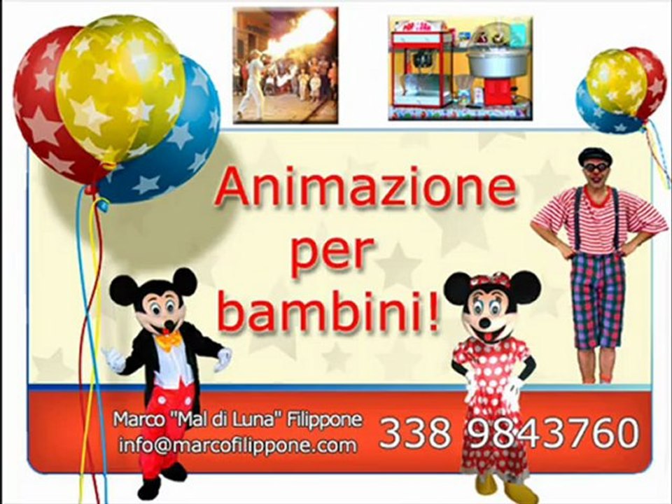 Animazione feste per bambini Pescara Chieti - Compleanni, prime comunioni e ricevimenti! Abruzzo Teramo Ascoli Piceno San Benedetto del Tronto Vasto Montesilvano Silvi Marina Lanciano Atessa - Animazione feste - clown mago giocoliere