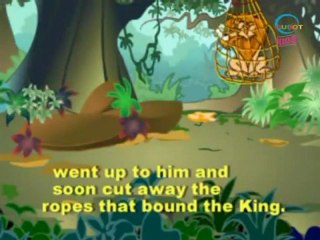 Panchatantra Stories - The Lion and the Mouse - Animated Stories - English [SaveYouTube.com]
