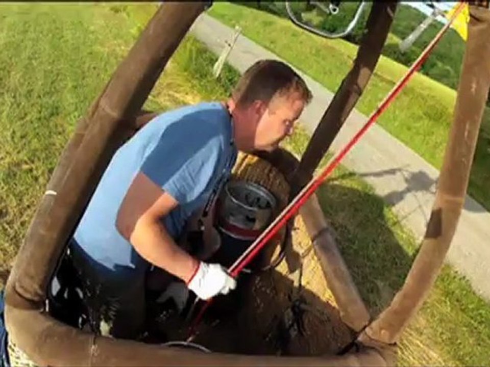 Montgolfière "lent vol " avressieux 2 ieme partie