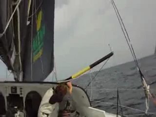 Arnaud Boissières et Bertrand de Broc à l'entraînement