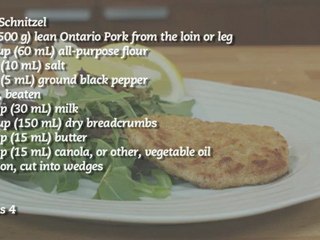 Pork Schnitzel (cutlets) Recipe How-to