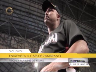 Carlos Zambrano sobre la posibilidad de retirse: "Ya eso se fue de mi pensar"