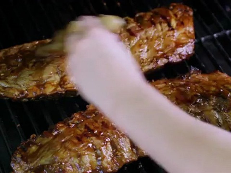 Barbecued Asian Back Ribs