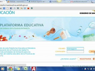 Usuario y contraseña