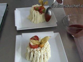 Recette du Vacherin par Olivier Berté