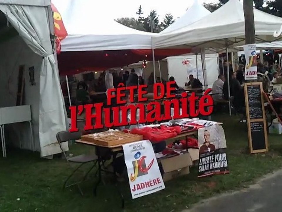La Fête de l'Humanité 2012 avec la JC78