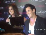 David Zepeda @davidzepeda1 y Marisol González en la presentación de @poderqueseduce