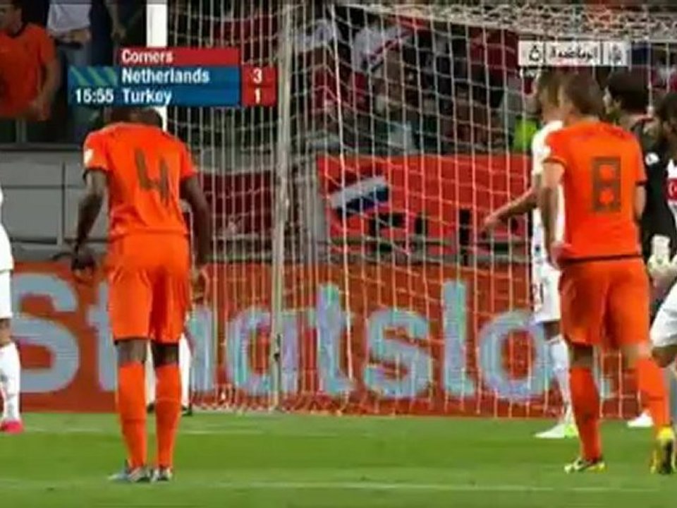 اهداف هولندا 2 × 0 تركيا : تصفيات كأس العالم 2014