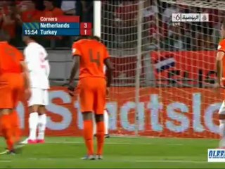 اهداف مباراة هولندا - تركيا