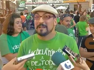 20120907 VTR CONCENTRACIÓN DOCENTES