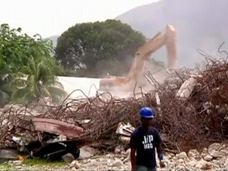 Haiti's National Palace demolished