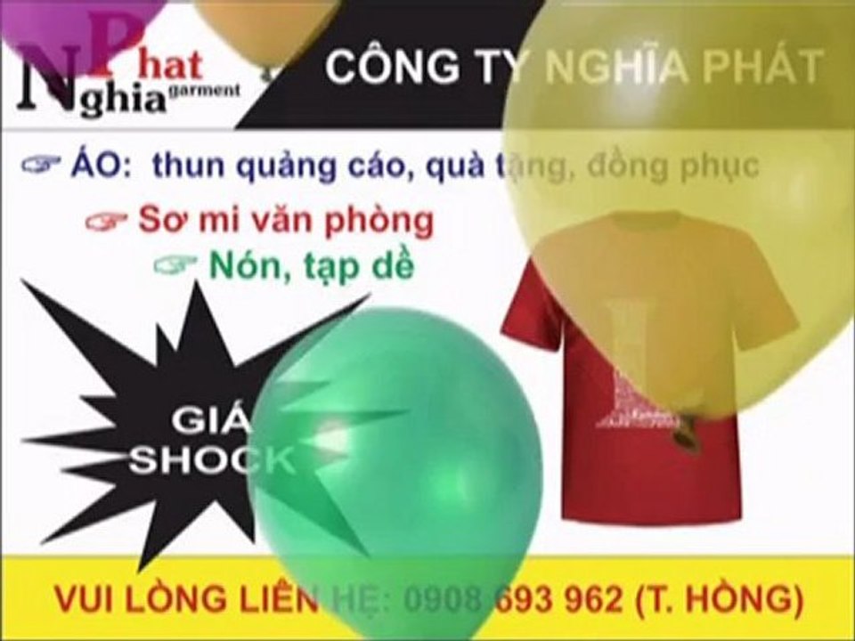 Công ty NGHĨA PHÁT chuyên may áo nhân viên, áo quà tặng, xuất khẩu chất lượng cao