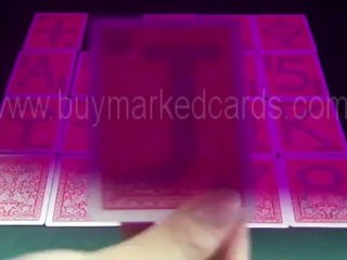 LEUCHTENDEN GEZINKTEN KARTEN--FOURNIER 2818--marked cards