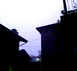 Spettacolo di fulmini e lampi a Cembra