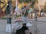 sydney drummer girl protest for PR jailbirds