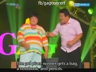 Father and Son  Gag Concert E659 ( ENGSUB) 1 September 2012@kbsw