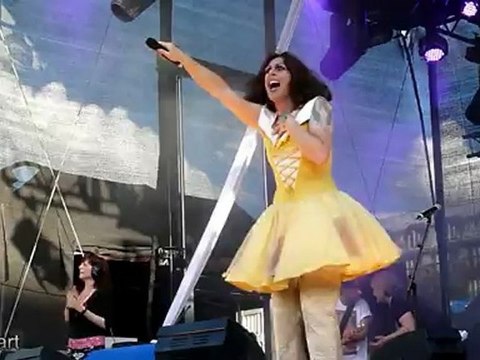 08 Margarethe Schreinemakers und Bernd von Fehrn - Schlager Medley - CSD Köln, 07.07.2012