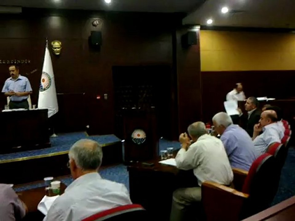 2012 Eylül meclis toplantısı Yusuf Aksakal