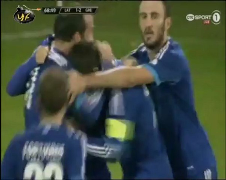 Λετονία - Ελλάδα 1-2 ΠΠΚ 2014