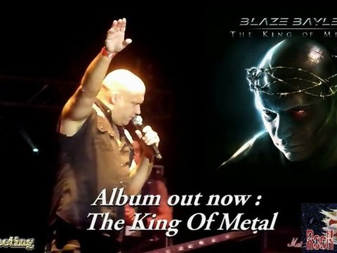 BLAZE BAYLEY ROCK KNIGHTS The Lightning Strike Twice 25/08/2012 (ex Iron Maiden)