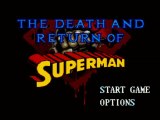 Direct Live The Death and Return of Superman (Megadrive)