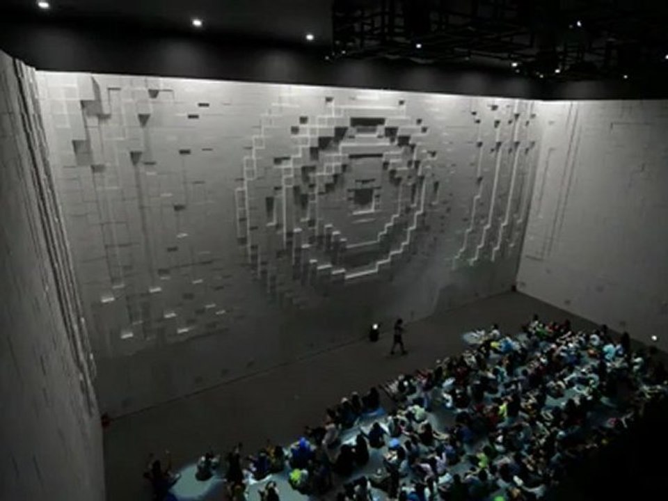 Matrix Cube 3D projection mapping HYUNDAI