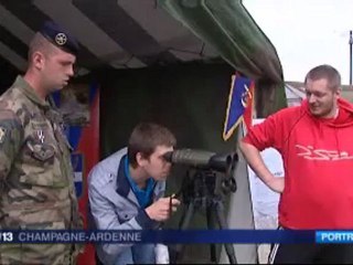 Le Général Bruno Guibert  à la Foire de Châlons
