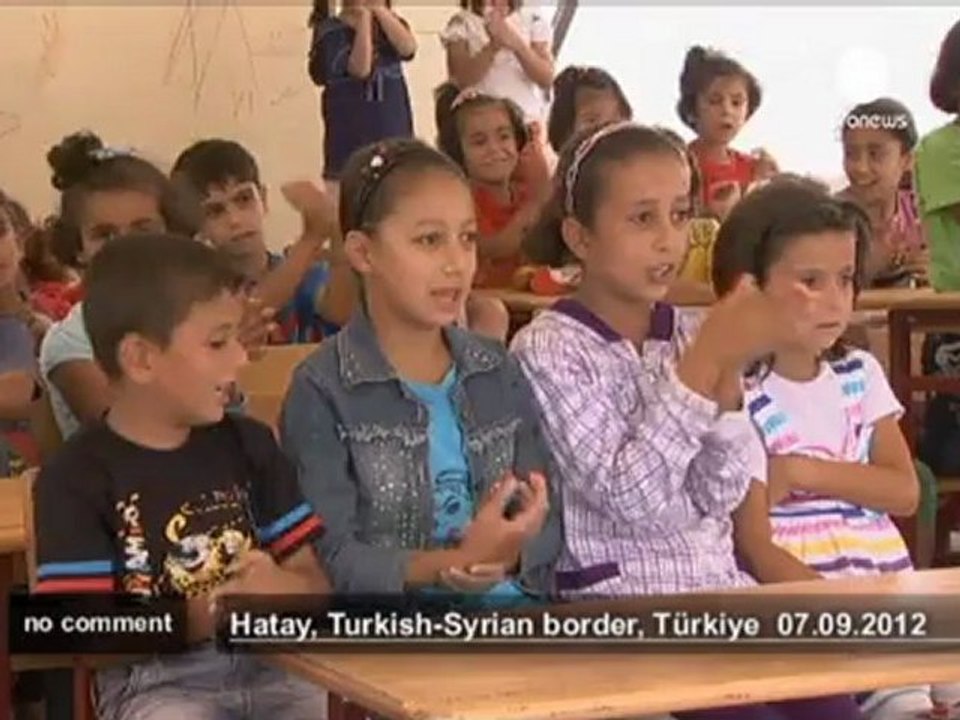 Syrian refugees' life in a camp in Turkey - no comment